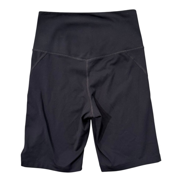 GIRLFRIEND COLLECTIVE Bike Shorts 8 in Black Small sustainable recycled workout - Picture 3 of 5